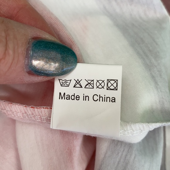 Striped V-Neck Tee - Picture 9 of 9